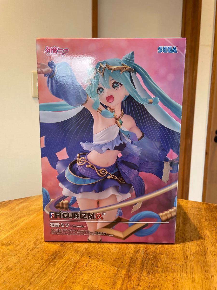 Sealed, Shipped in Cardboard Box Sega FIGURIZMα Hatsune Miku -Cosmic- Figure