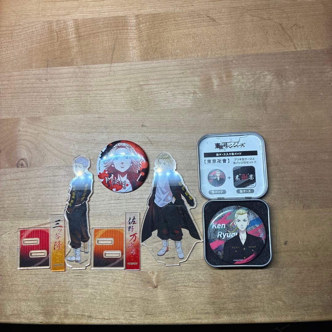 东京复仇者亚克力立牌徽章套装
