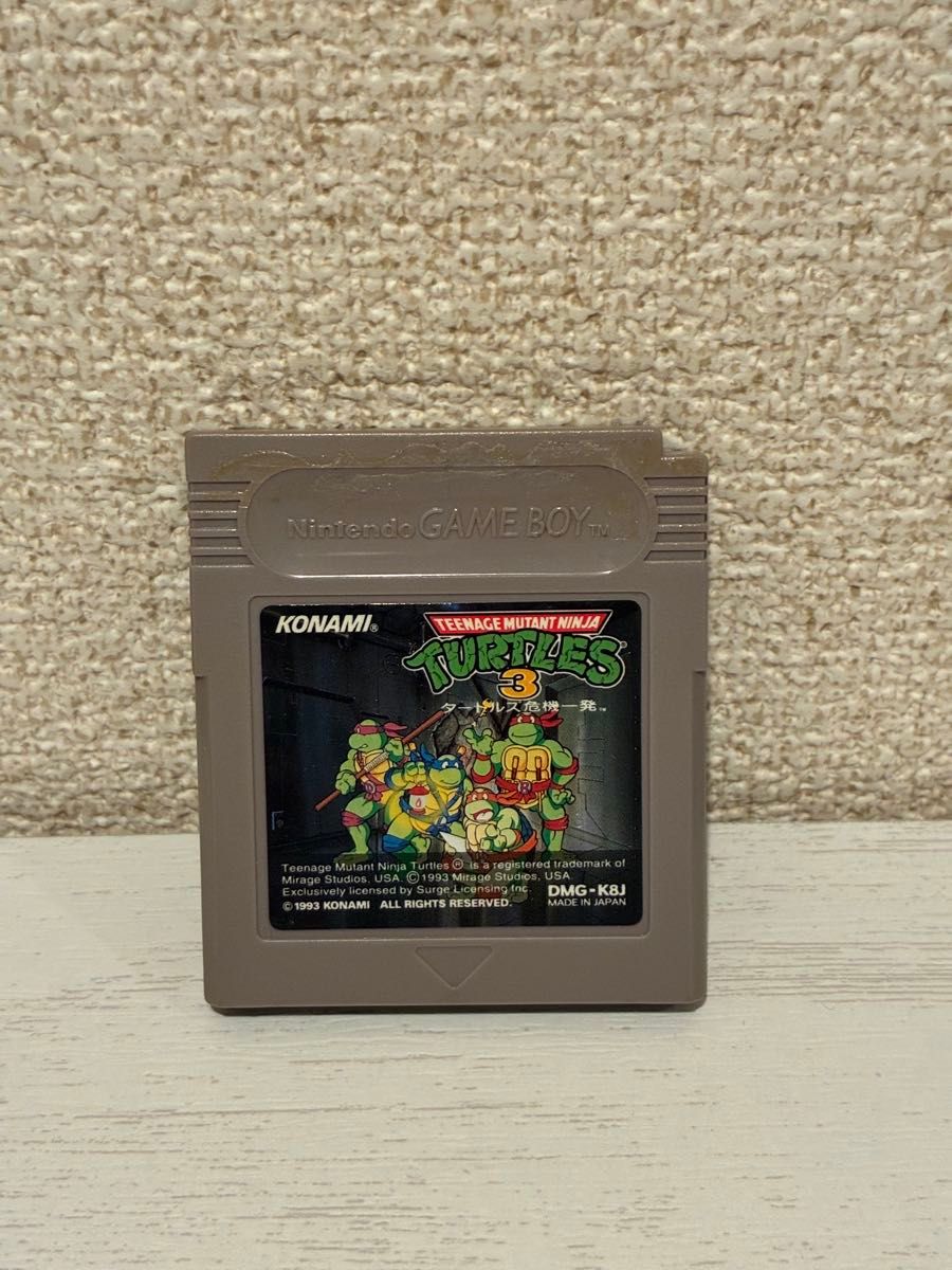 Teenage Mutant Ninja Turtles 3: Crisis in the City (TURTLES3 GB) Game Boy