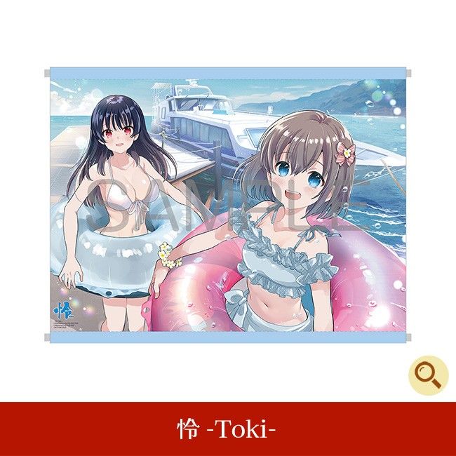 20th Melon Books Cartoon Festival 2025 Winter Rei-Toki- B2 Tapestry New Unopened