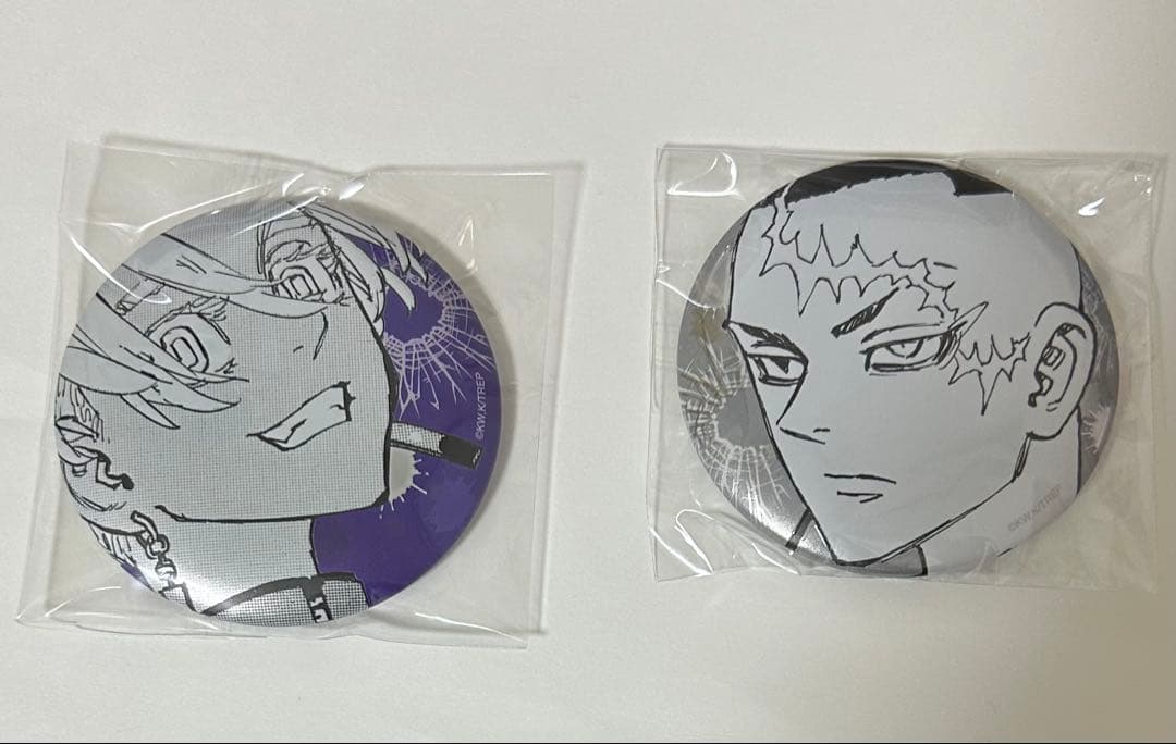 Tokyo Revengers Maikema Mart Metallic Can Badge Kurokawa Izana Tsurubachi