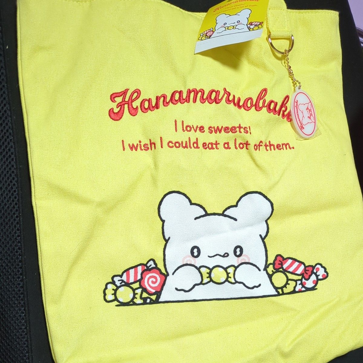 Sanrio is a good ghost full tote bag
