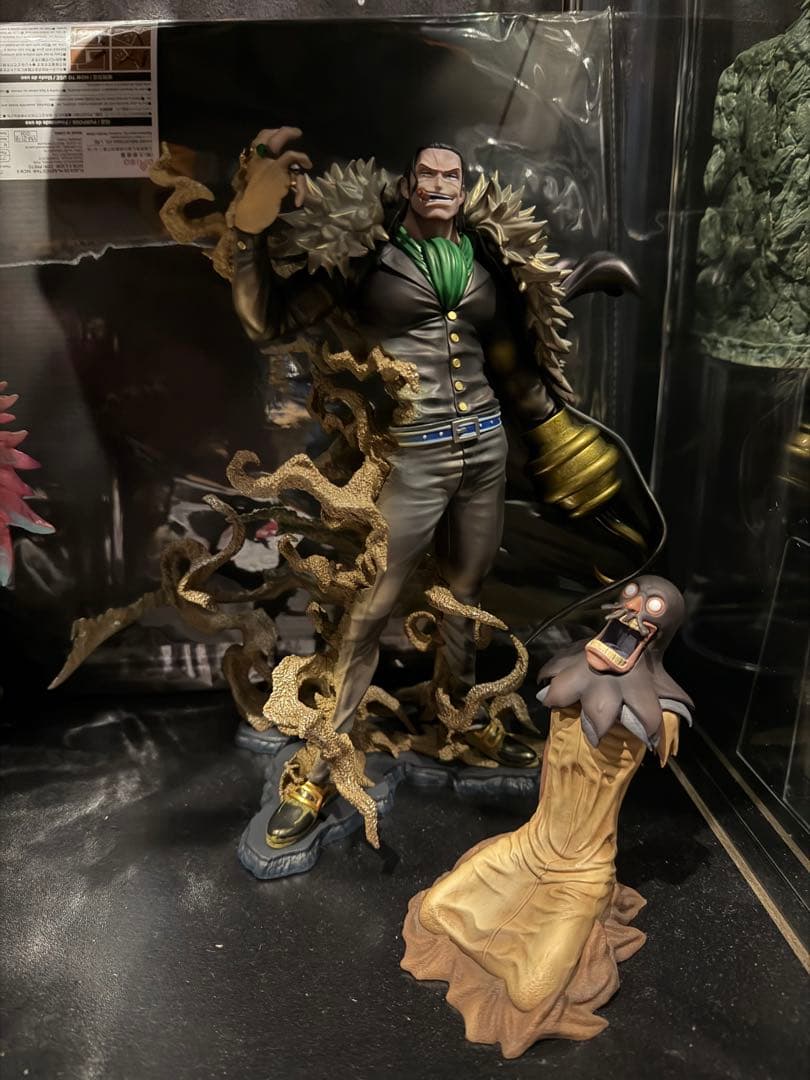 One Piece POP MAXIMUM Sir Crocodile with Prison Staff Bonus
