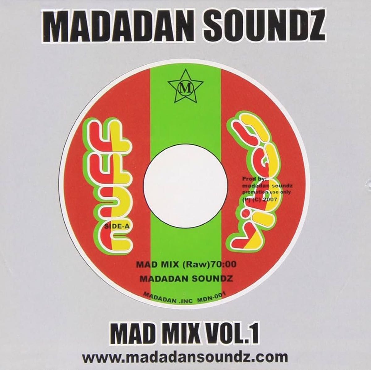MAD MIX VOL.1 madadan soundz reggaeジャパレゲ