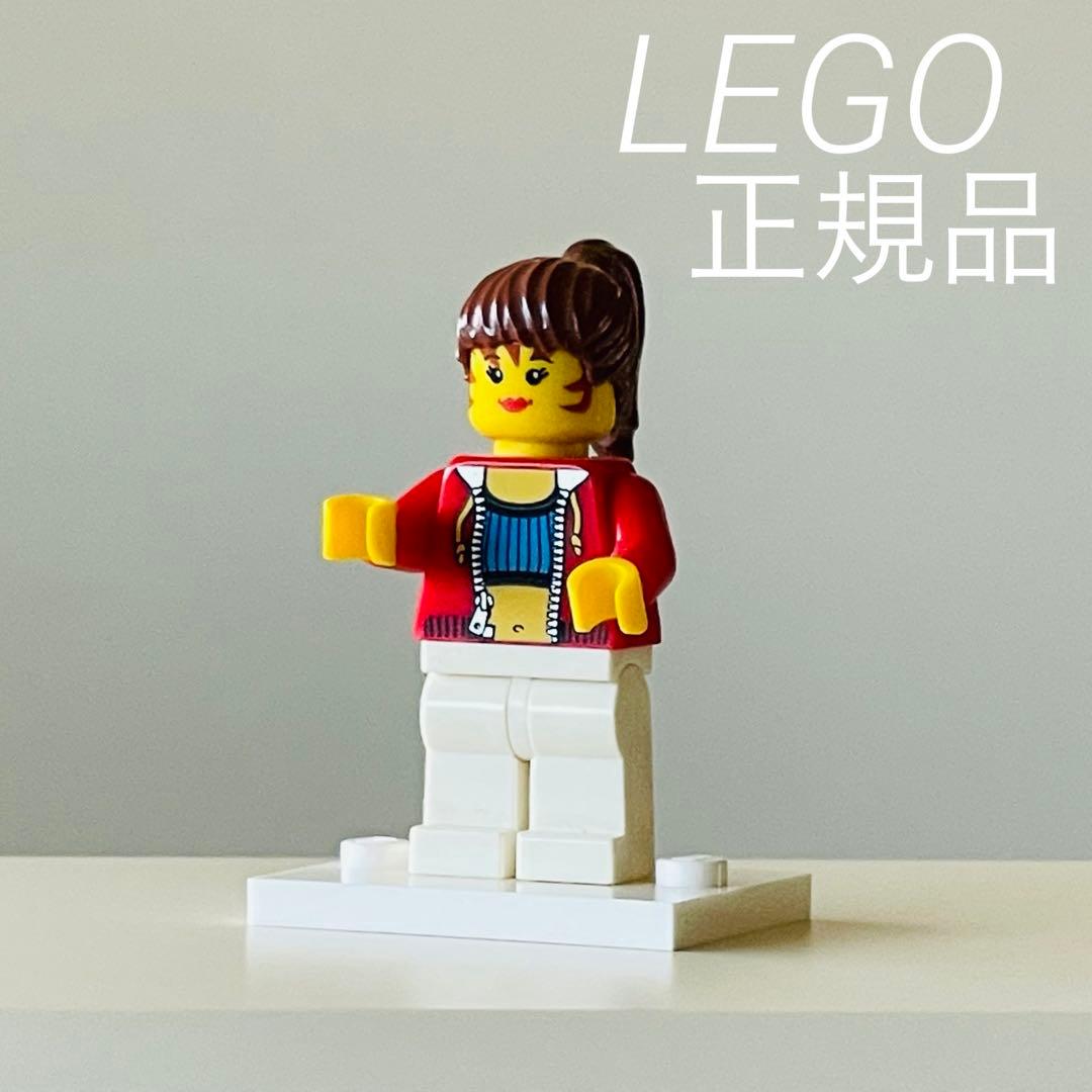 乐高 人仔 工作室 女演员 群演 露脐装 棕发 复刻版