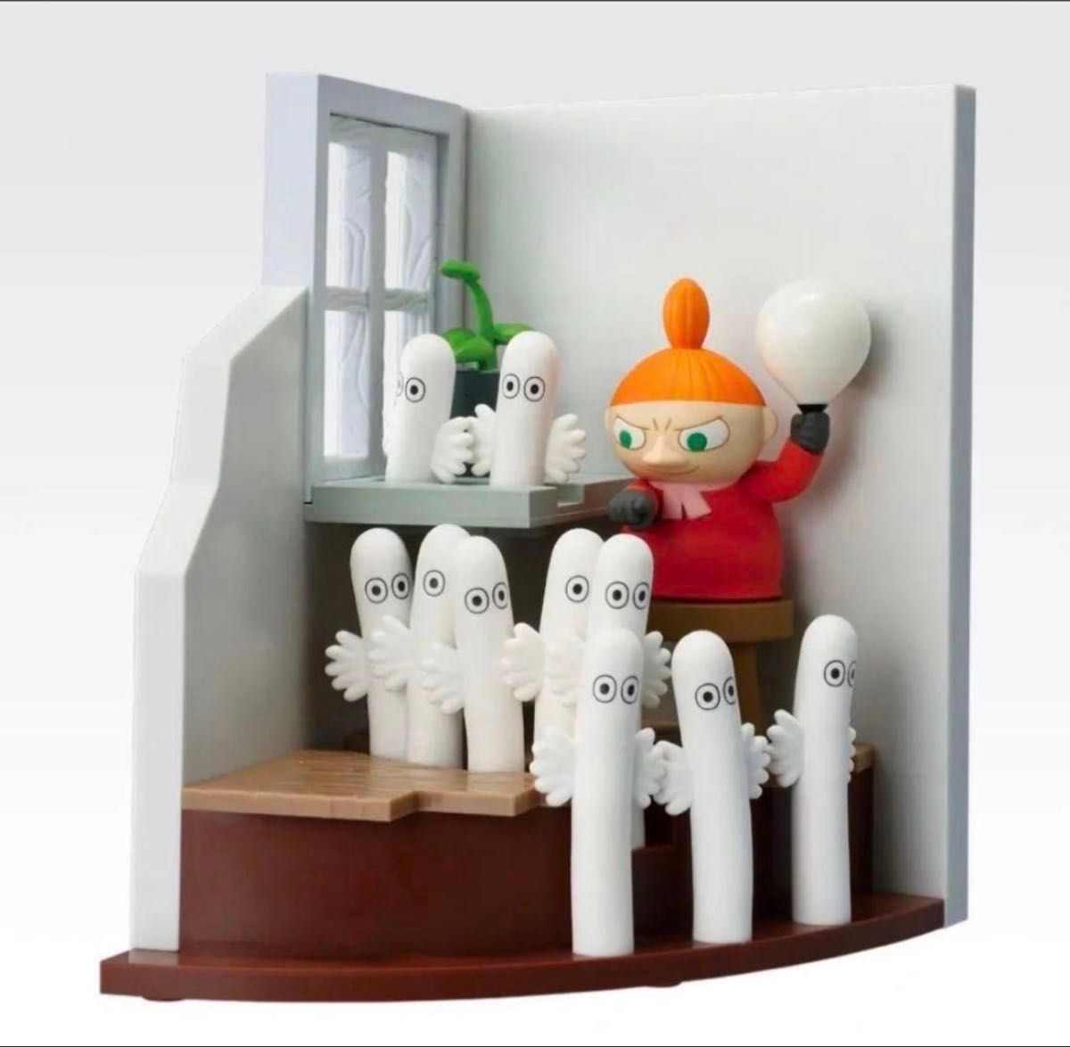 Little My and Nifl Figurine Diorama Ichiban Kuji Moomin ~A Day Like This~ A Prize Room Light