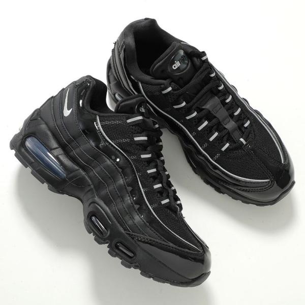 NIKE ナイキ スニーカー AIR MAX 95 BIG BUBBLE エア マックス ビッグ バブル IB6397-001 レディース ローカット 厚底 シューズ 靴 5cm BLACK/METALLIC