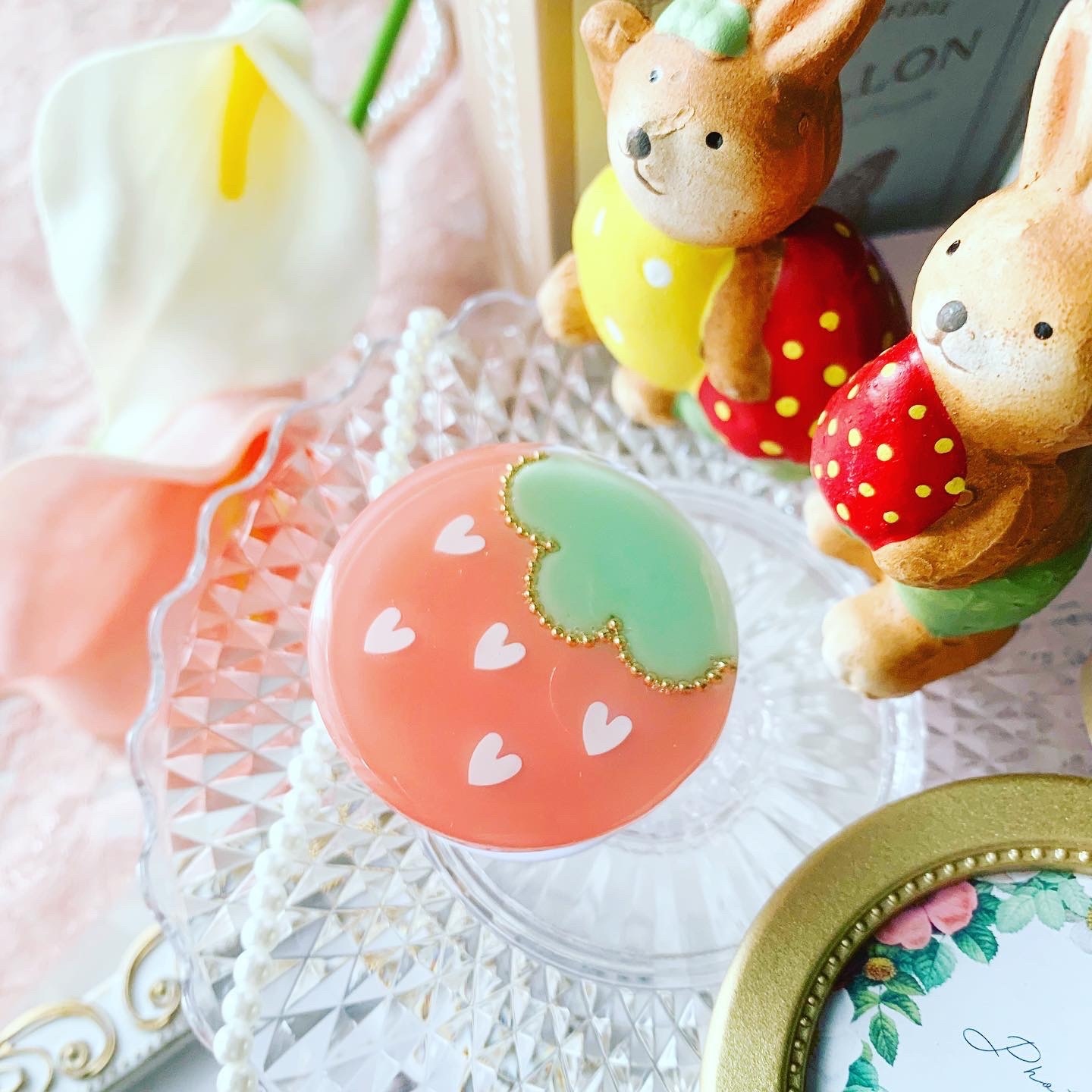 ❀草莓手机支架 韩国 PopSocket GripTok 韩国杂货 草莓