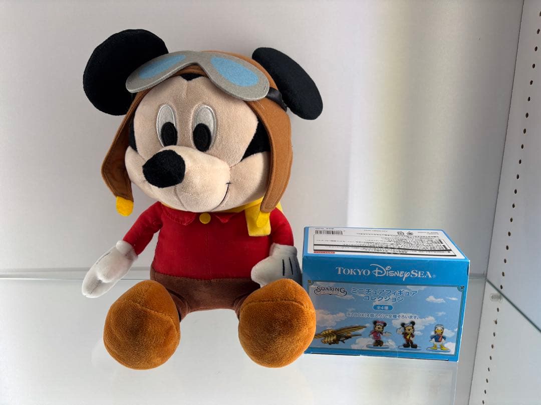 Tokyo Disney Sea Soarin Mickey Plush and Miniature Figure Collection