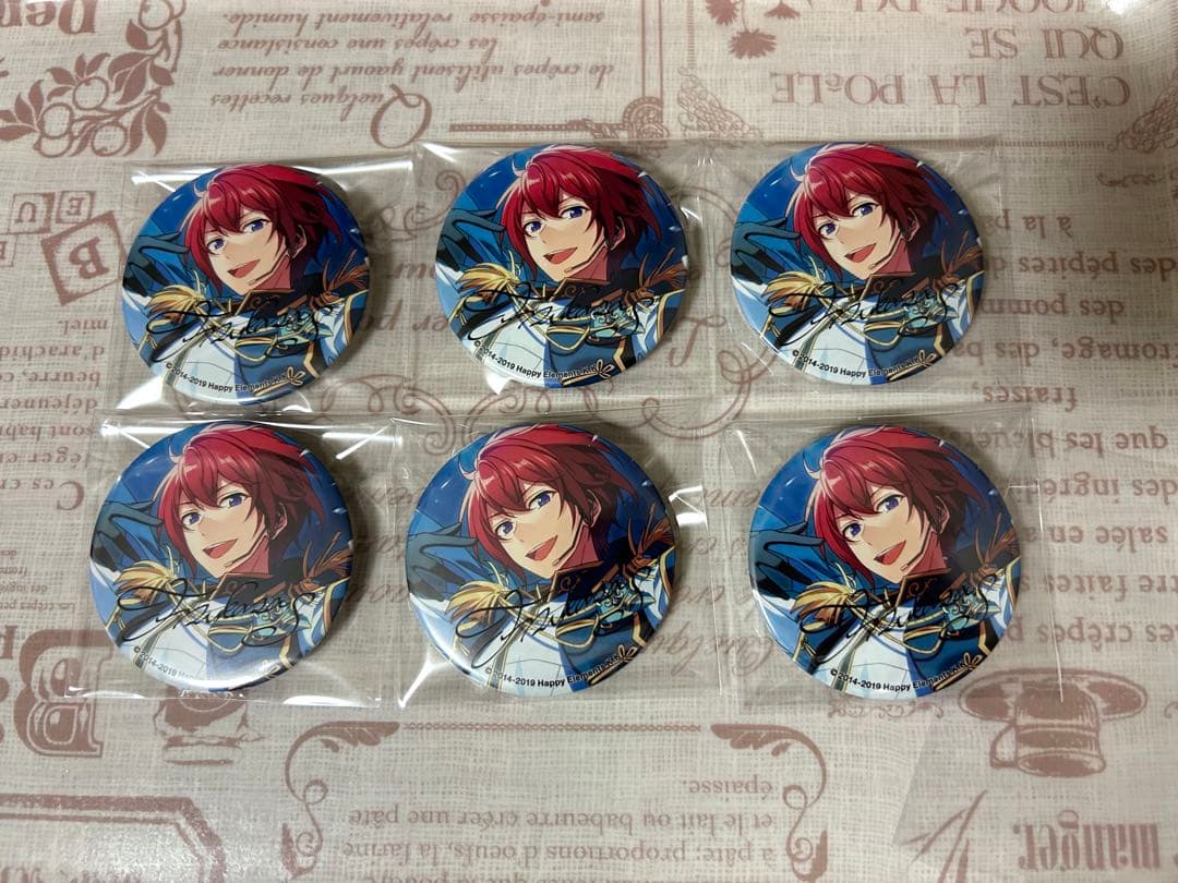 Ensemble Stars! Tsukimori Tsukasa Portrait Can Badge 6-Piece Set