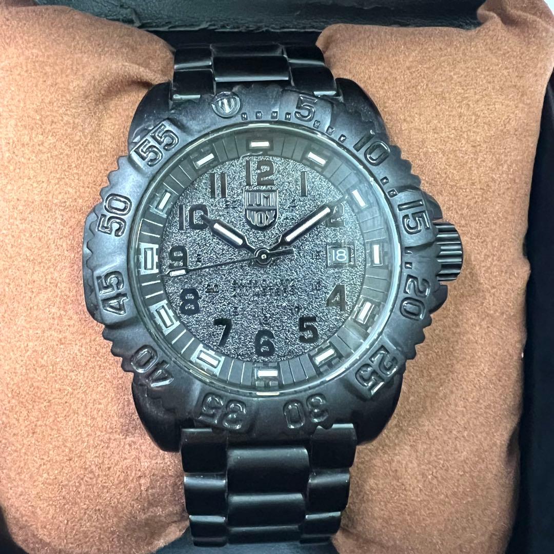 LUMINOX 腕錶 石英 黑色 WN059