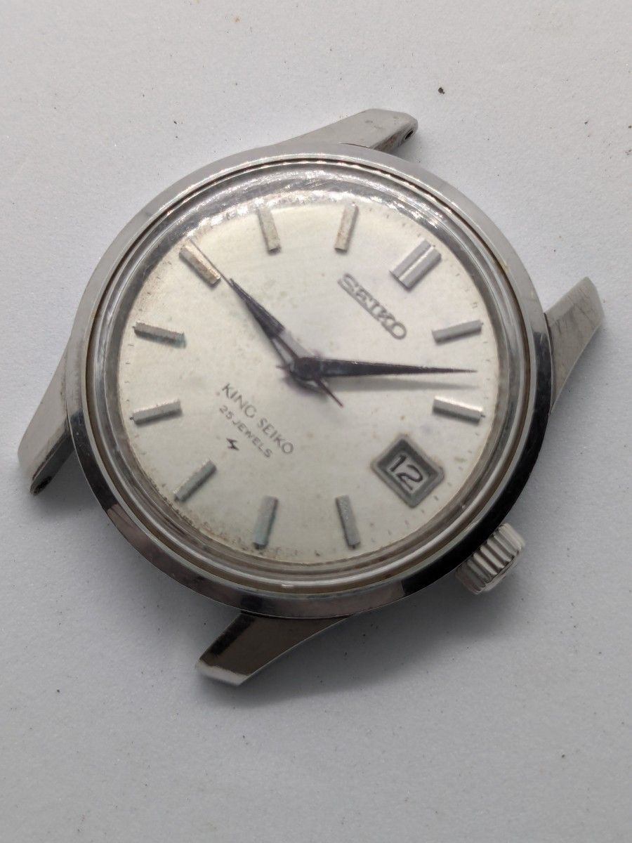 精工 手动上链 金精工 5740-8000 银色 腕表 SEIKO