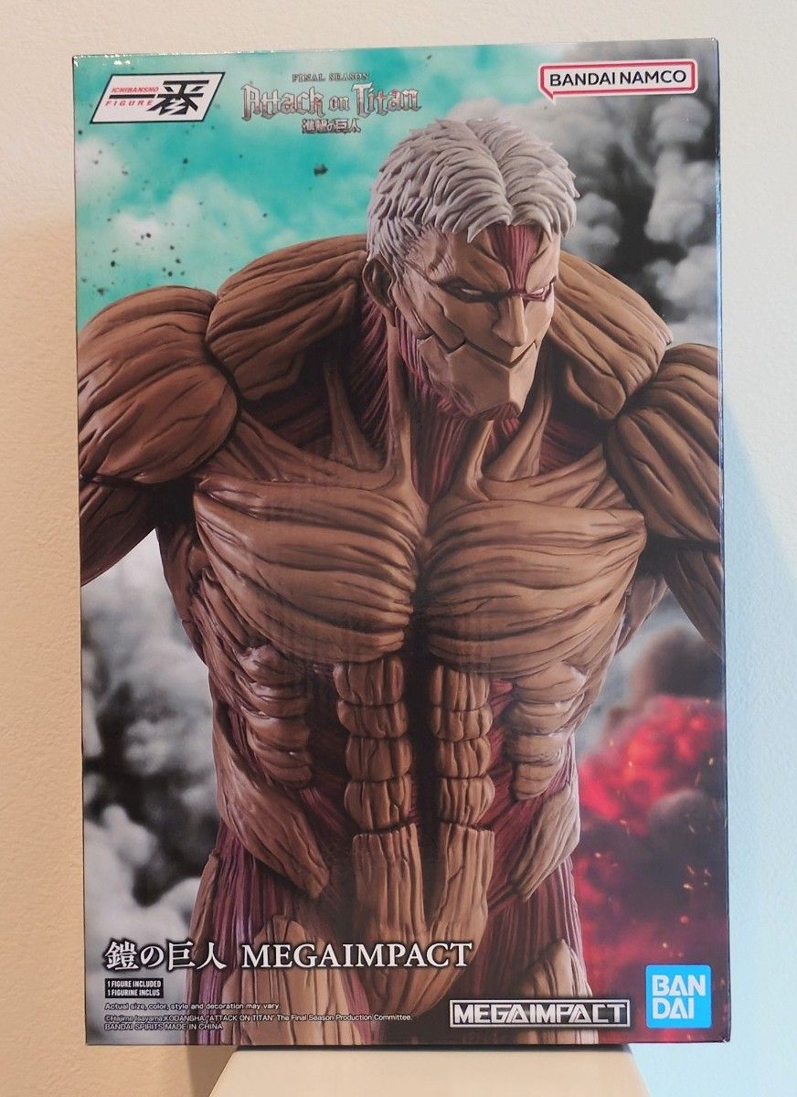 一番赏 进击的巨人 ～各自的决心～ A奖 铠之巨人 MEGAIMPACT 手办 海外正规正品