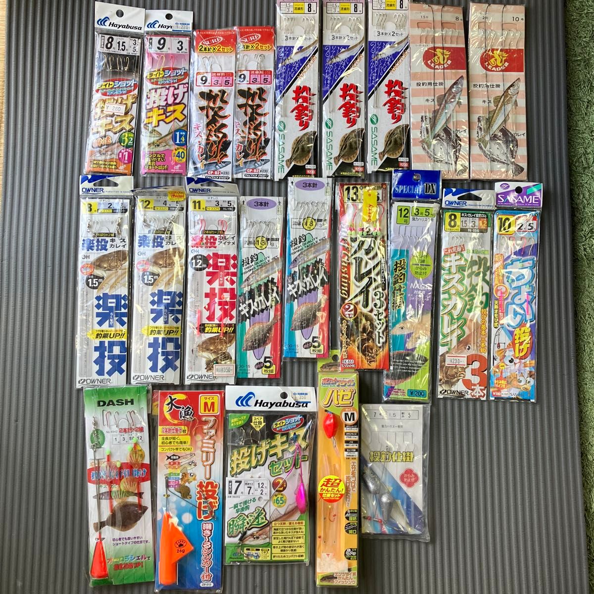 抛投钓鱼线组 鲷鱼、比目鱼垂钓 组合销售