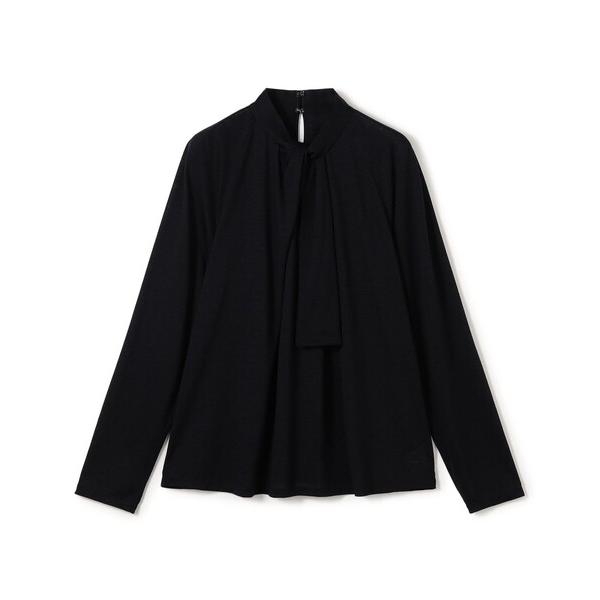 ブラウス シャツ ウォッシャブルウール フロントタイプルオーバー レディース