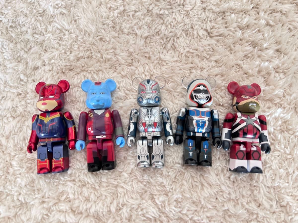漫威幸运抽奖「BE@RBRICK」 熊抱玩偶 一番抽奖 漫威