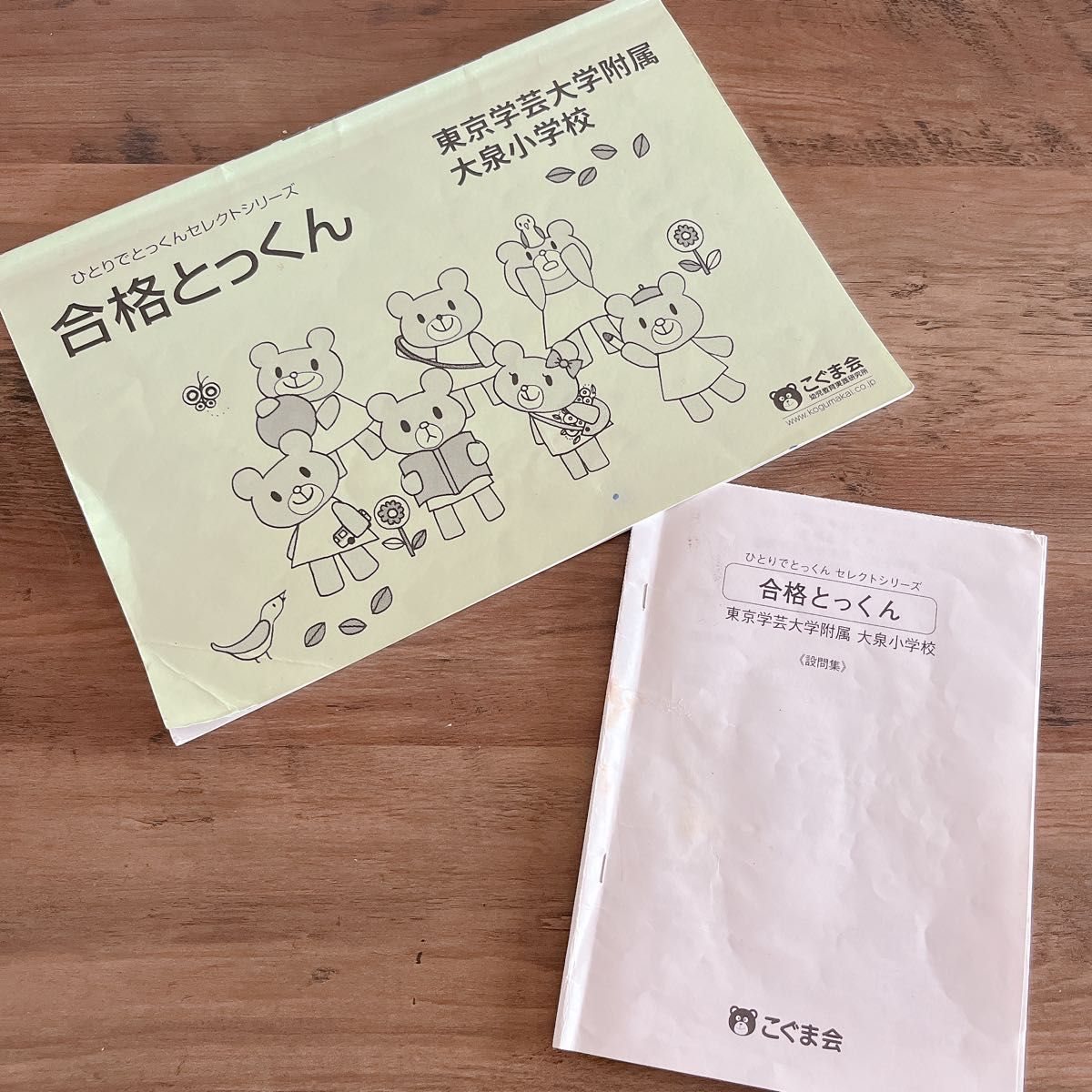 东京学艺大学附属大泉小学一个人合格