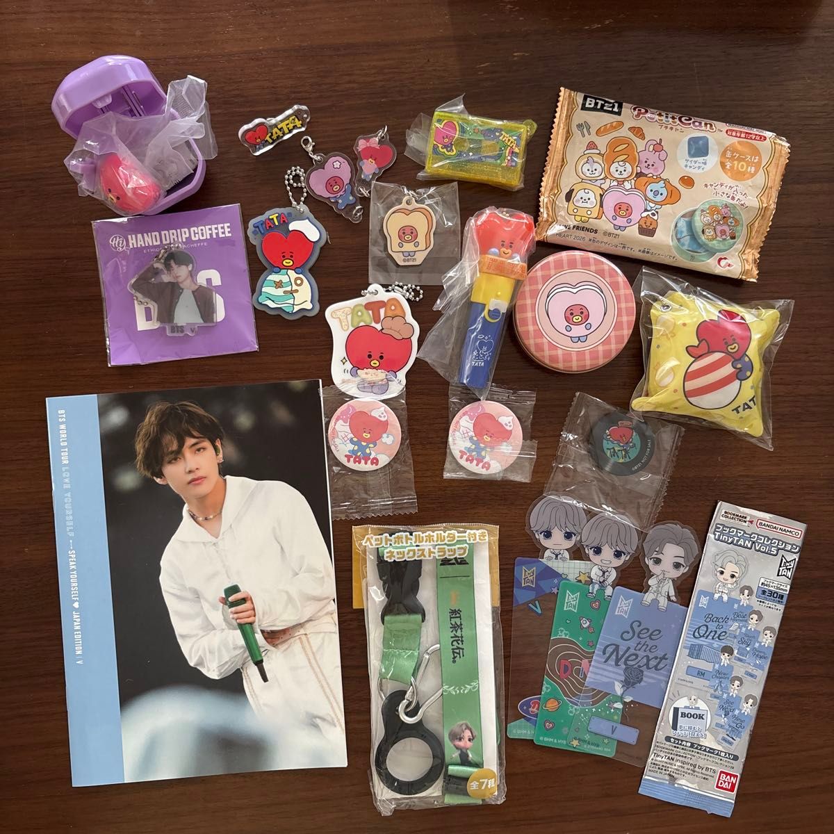 BTS V Tetet BT21 TATA TinyTAN Goods Lot Sale (Individual Sales Not Allowed)