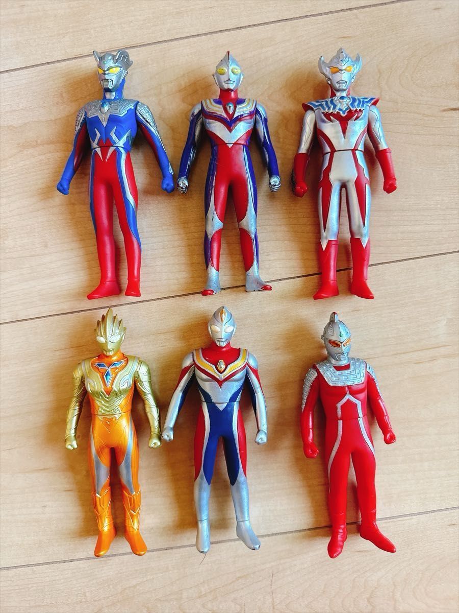 ウルトラマン ソフビ フィギュア 6体セット まとめ売り