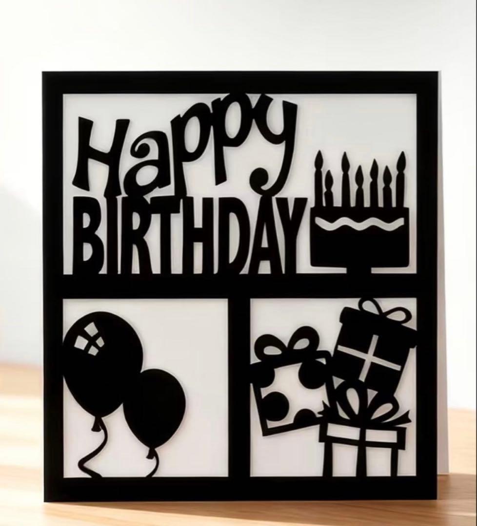 新品切割模【生日框架】】