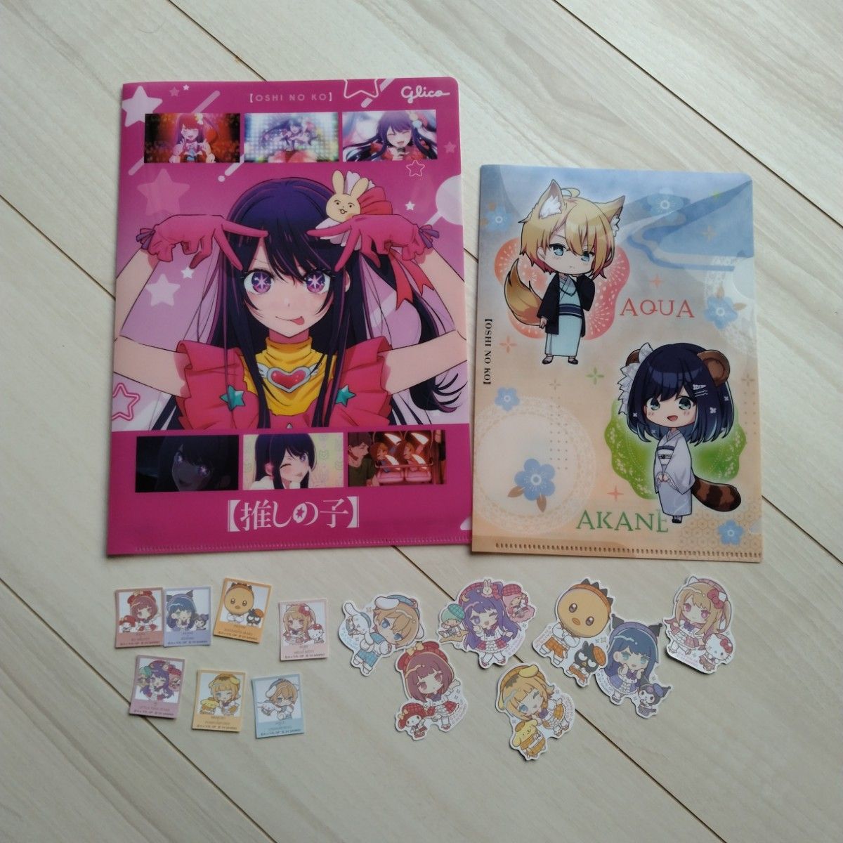 推心之子 三丽鸥联名贴纸 含透明文件夹赠品