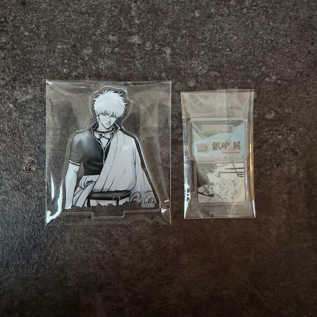 Gintama Exhibition: Hatsukake no Tsudoi Sakata Gintoki Acrylic Stand Acrylic Figure (Damaged)