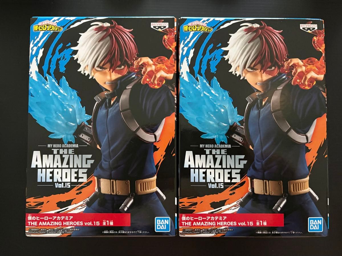 我的英雄学院 THE AMAZING HEROES vol.15 轰焦冻 手办 2个套装