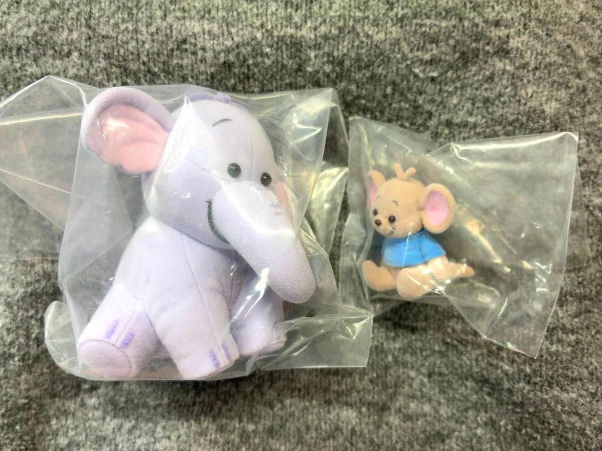 一番赏 小熊维尼100周年纪念 G赏 兰皮&鲁 弗罗基玩偶