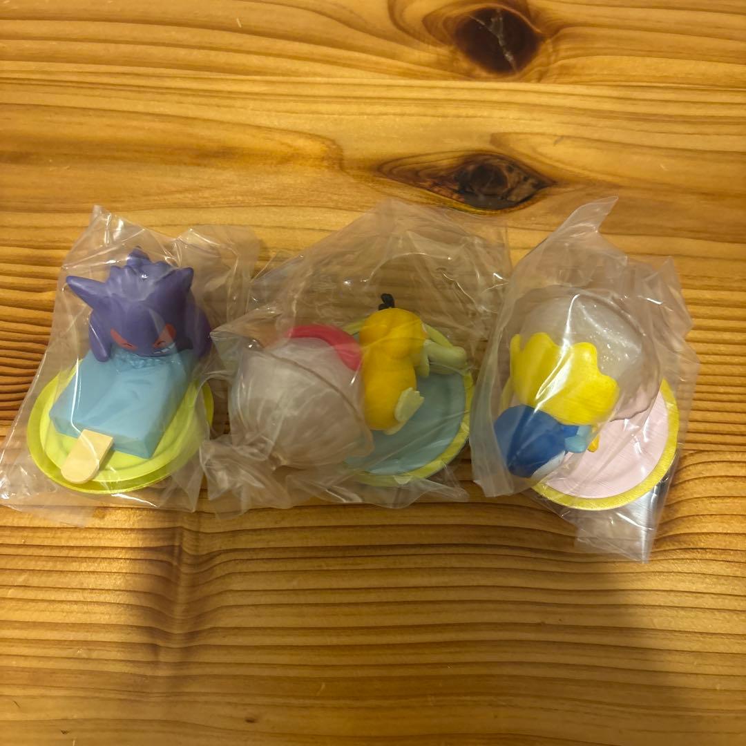 Pokemon Yummy Sweets Mascot 2 Semi-Complete Set of 3 Gacha