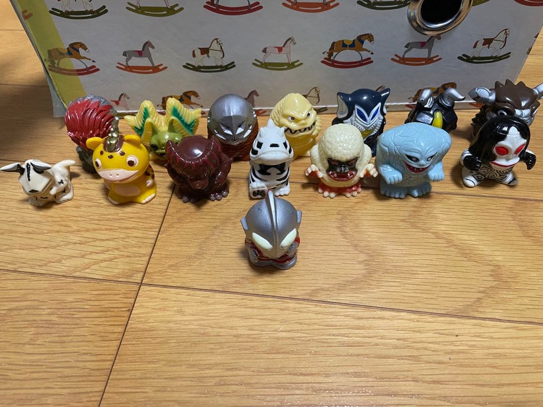 Ultraman Monster Finger Puppets Soft Vinyl 15-Piece Set