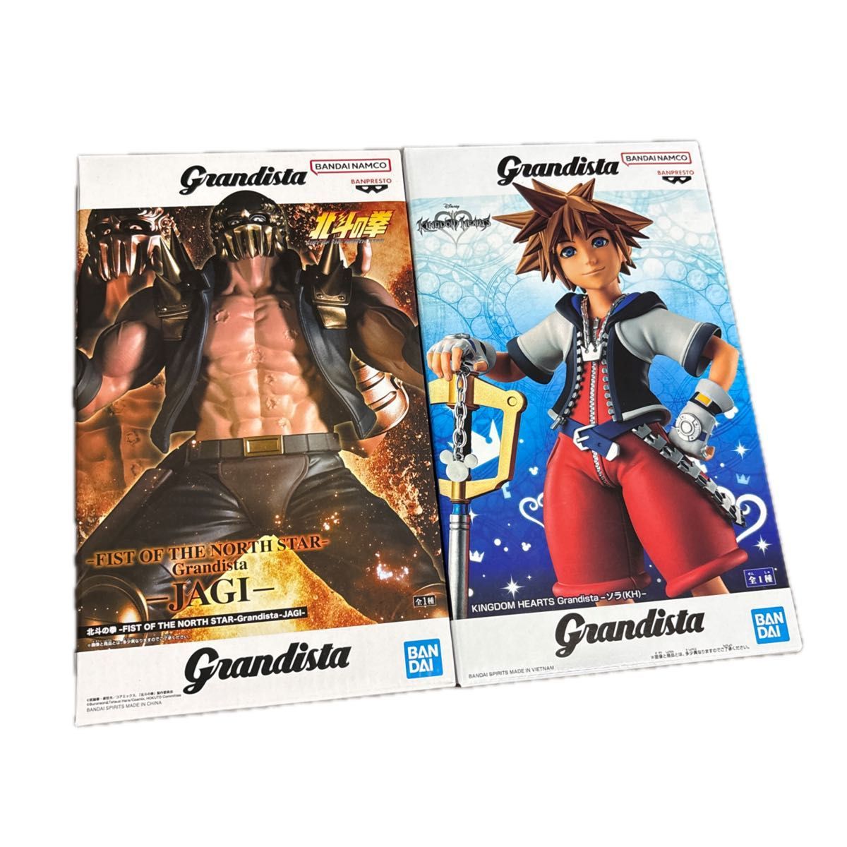 Grandista 北斗神拳 贾基 王国之心 索拉 手办 2种套装