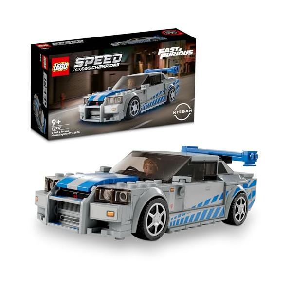 乐高速度冠军狂野速度日产天际线GT-R (R34) 76917玩具玩具块