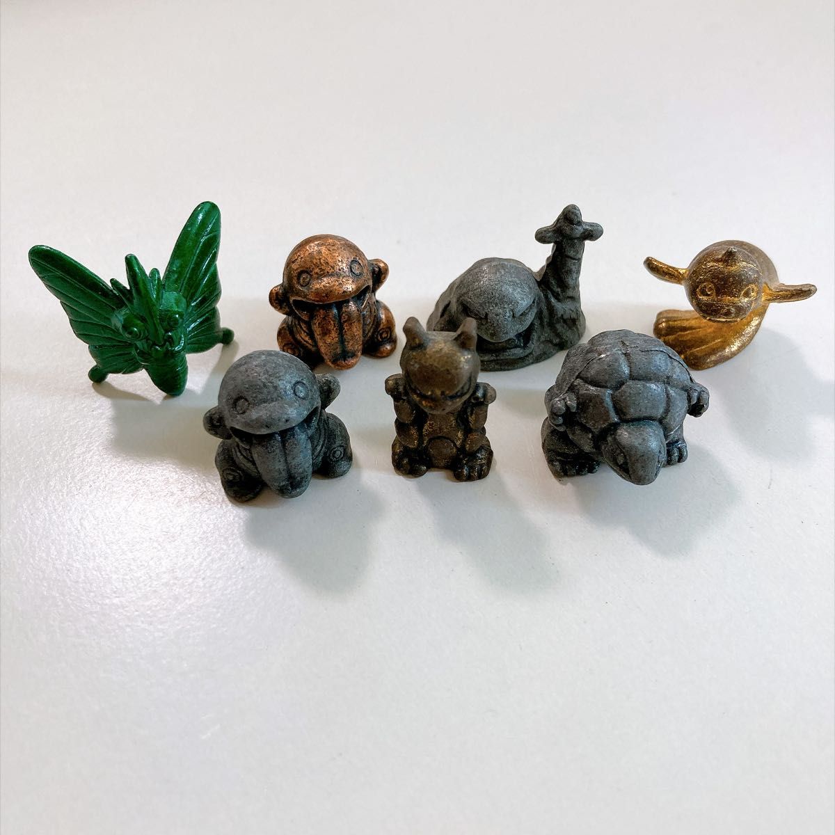 神奇宝贝金属收藏组合复古花样滑冰金属当时神奇宝贝初代传说详细不明