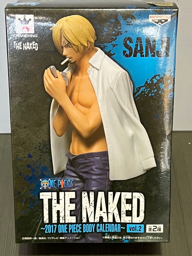 Unopened One Piece Figure THE NAKED Sanji A Color