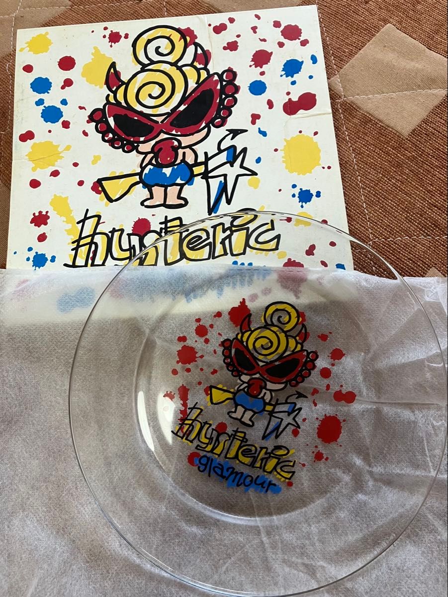 HYSTERIC GLAMOUR歇斯底里魅力玻璃盘