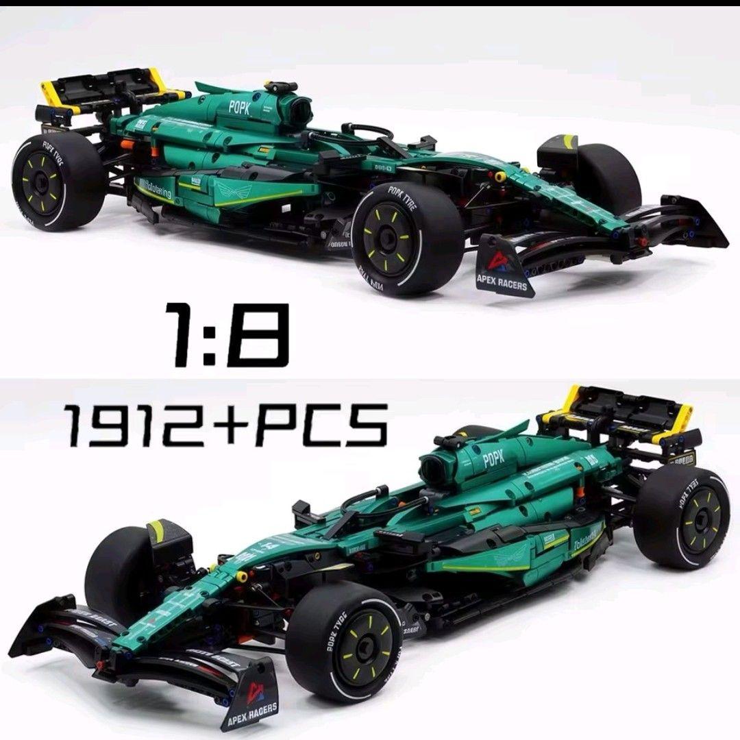 F1型技术积木绿色