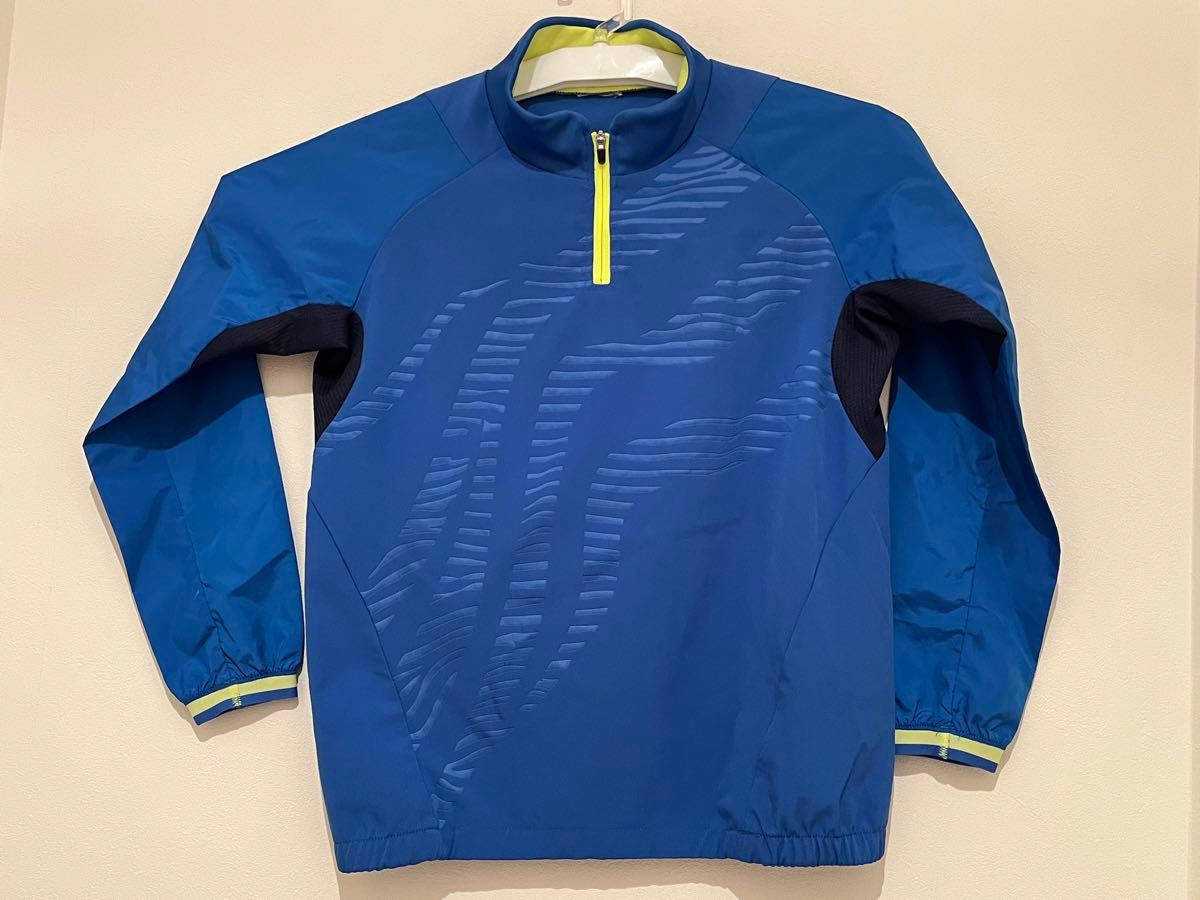 adidasアディダス 長袖 ハーフジップ ジャケット（130サイズ）サッカートレーニングウェア プラクティスウェア