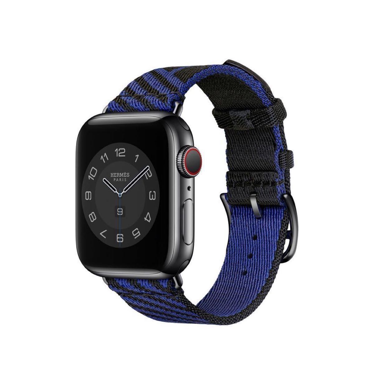 Apple Watch HERMES 爱马仕 尼龙表带 蓝色 41毫米
