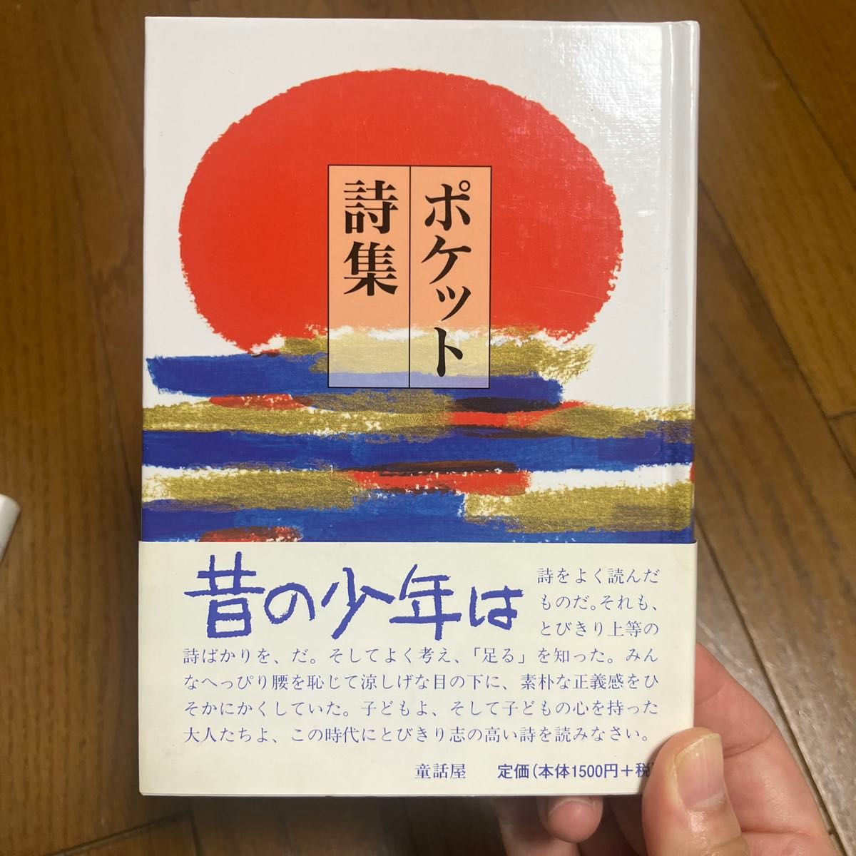 ポケット詩集 昔の少年は 田中和雄 編 童話屋
