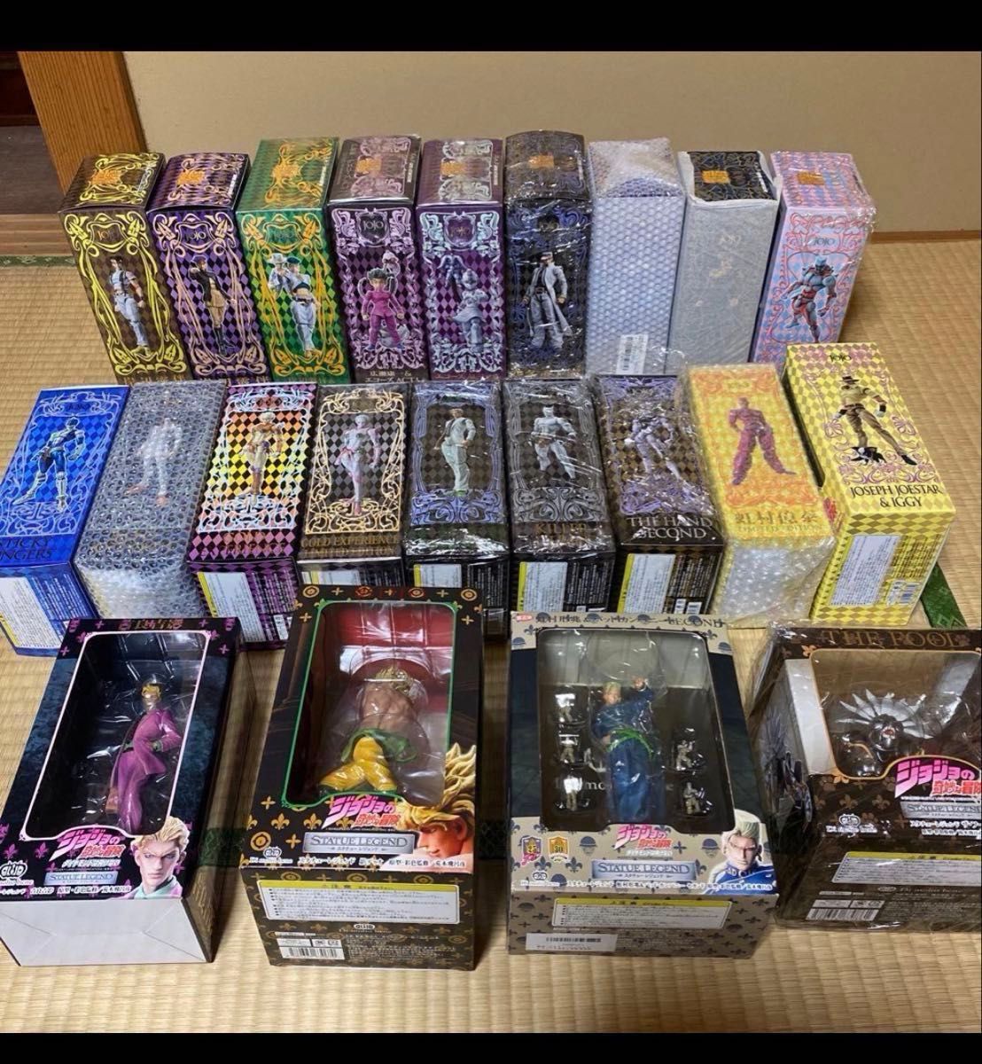 Jojo的奇妙冒险超像可动STATUE LEGEND花样滑冰集中销售