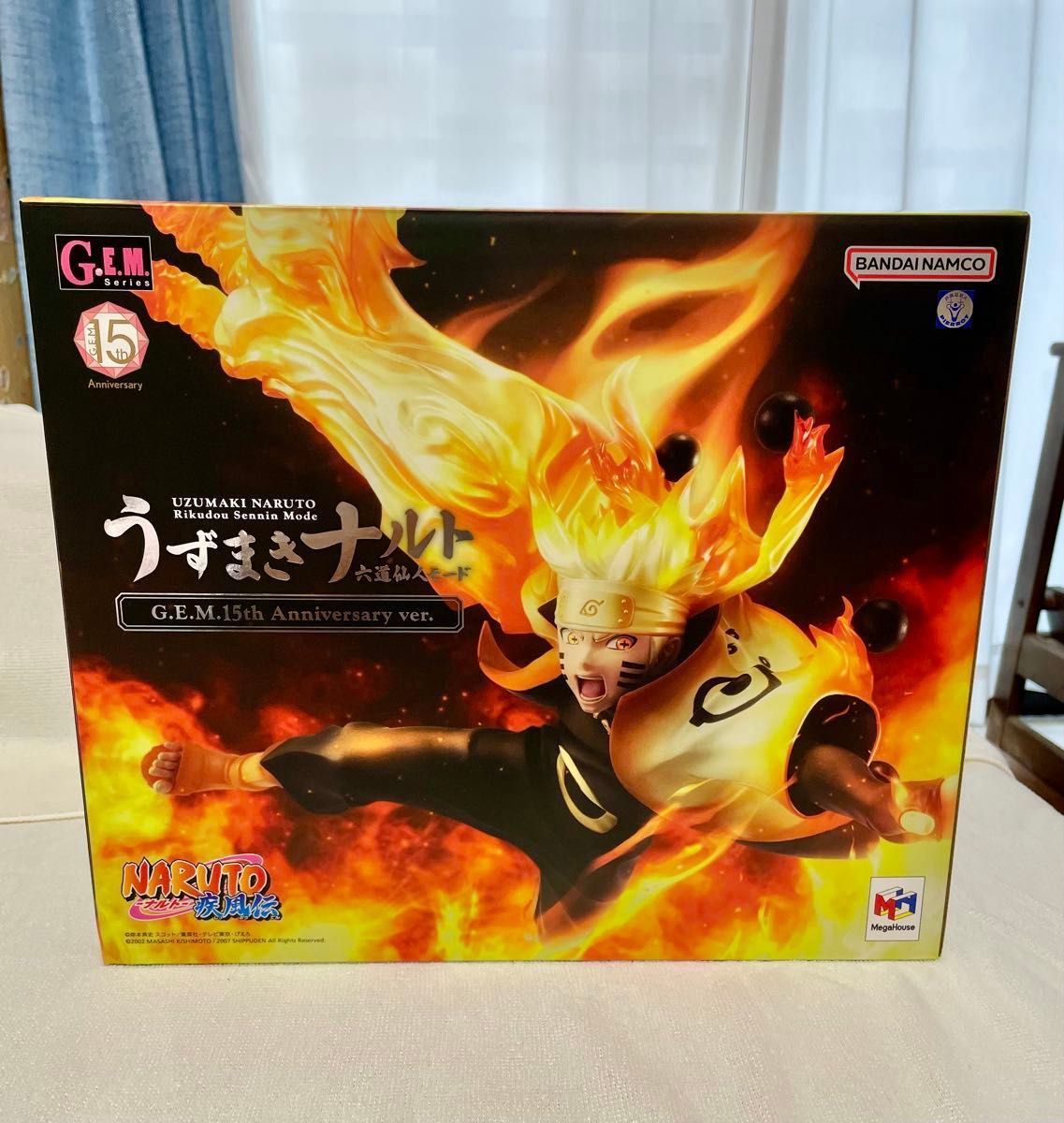 MegaHouse G.E.M. 漩涡鸣人 六道仙人模式 15周年纪念版