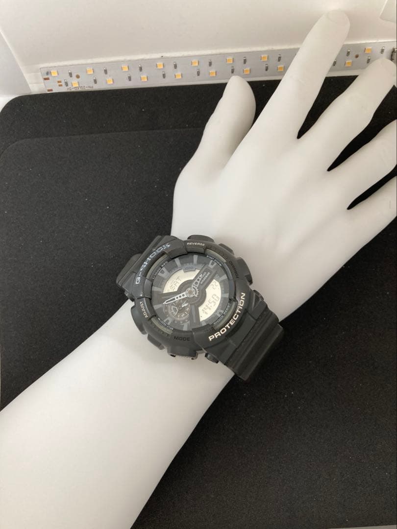 CASIO G-SHOCK GA-110C Black Analog/Digital Wristwatch