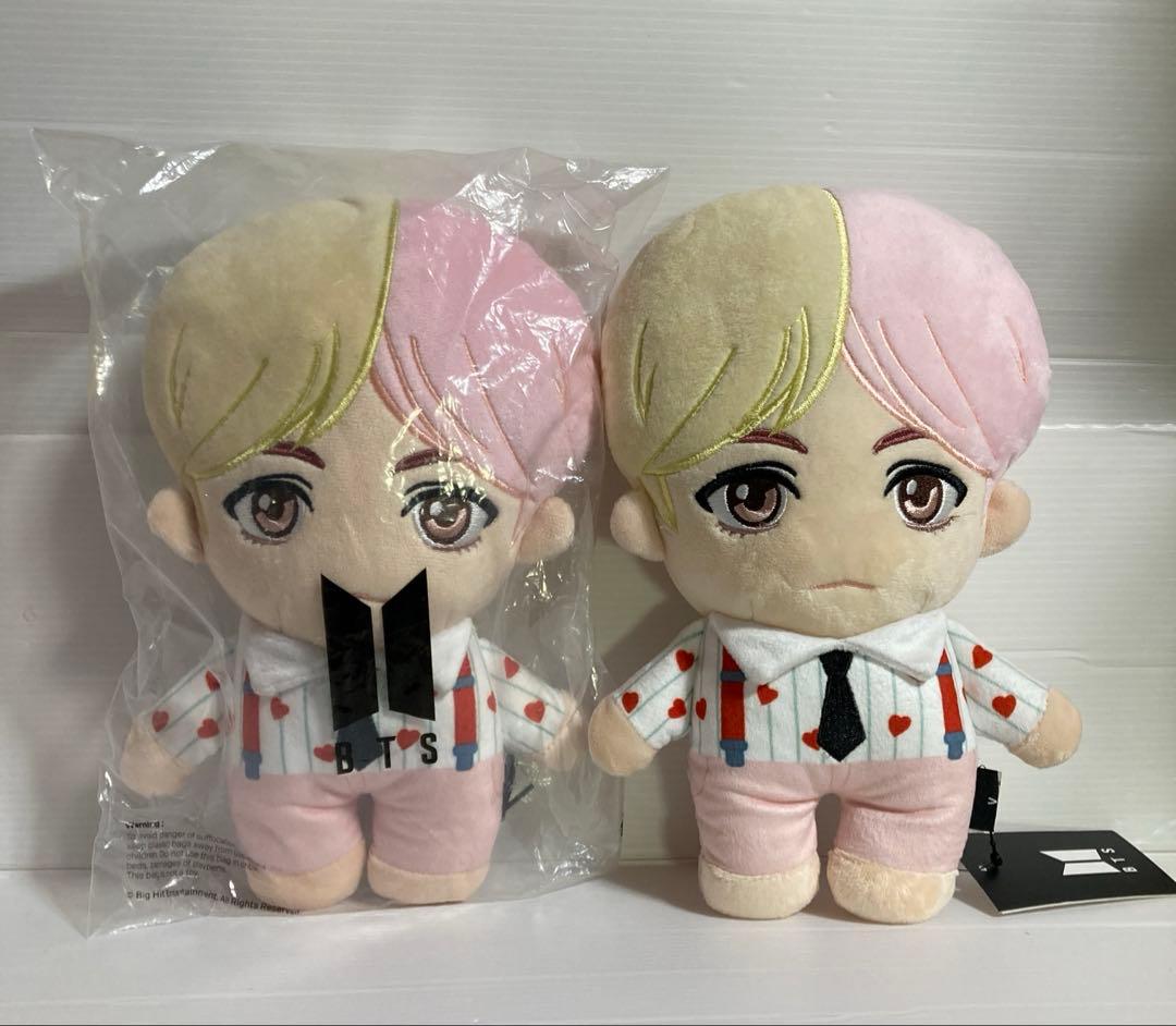 BTS V tete官方毛绒玩具2个