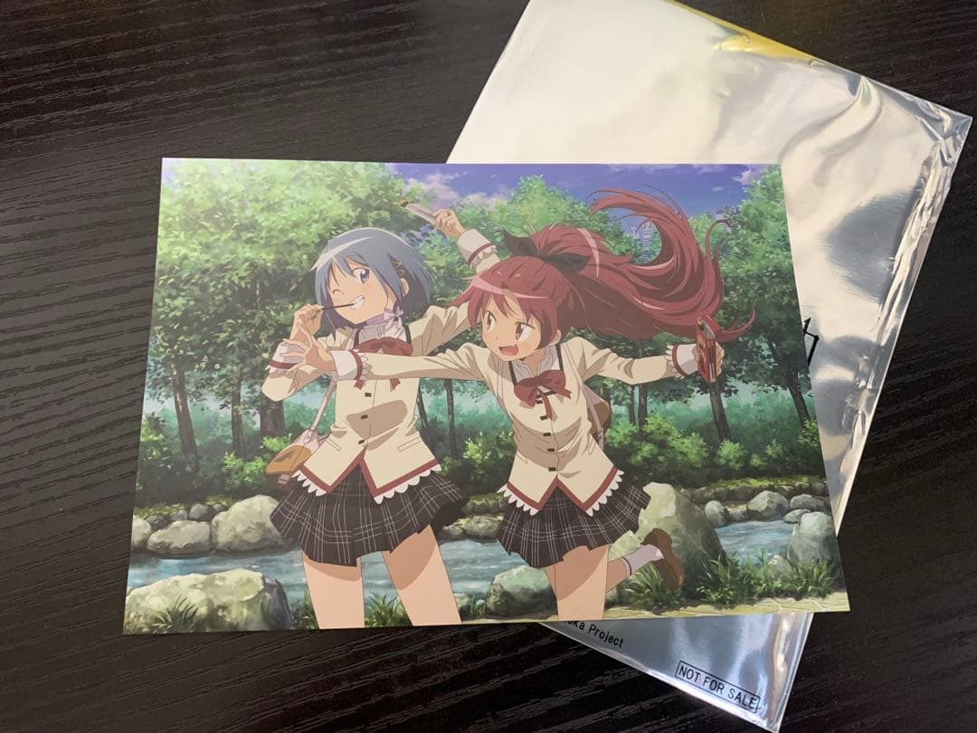 Sayaka, Kyoko, Madoka Magica, Movie 5th Release Admission Bonus Postcard