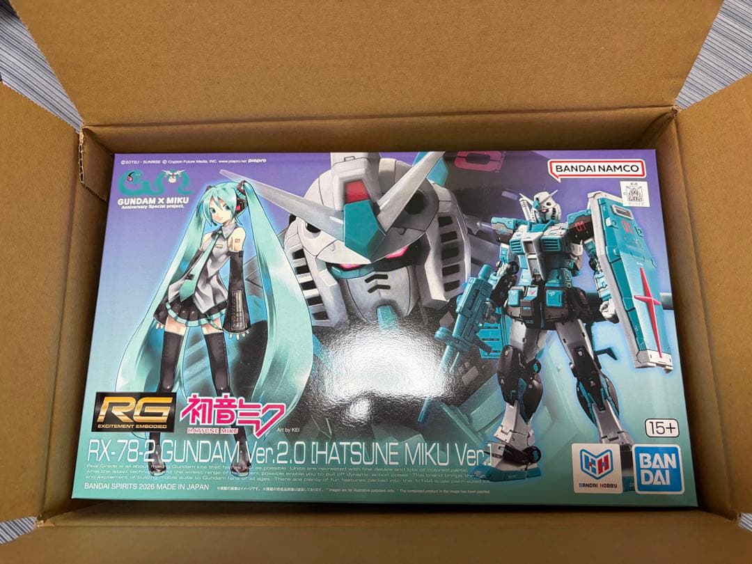 RG RX-78-2高达初音未来版2.0