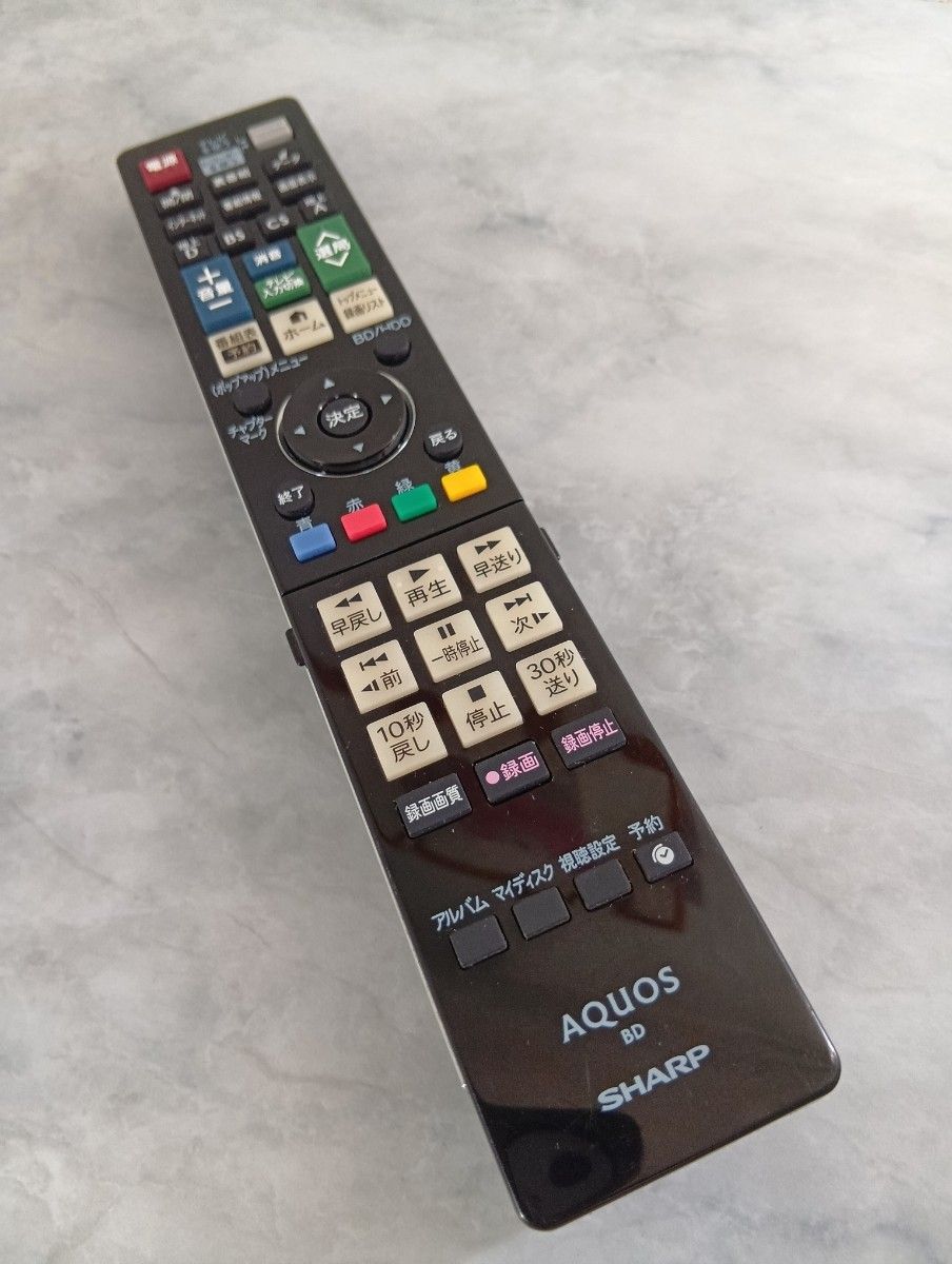 SHARP 正品 AQUOS BD 遥控器 GA908PA 二手九成新