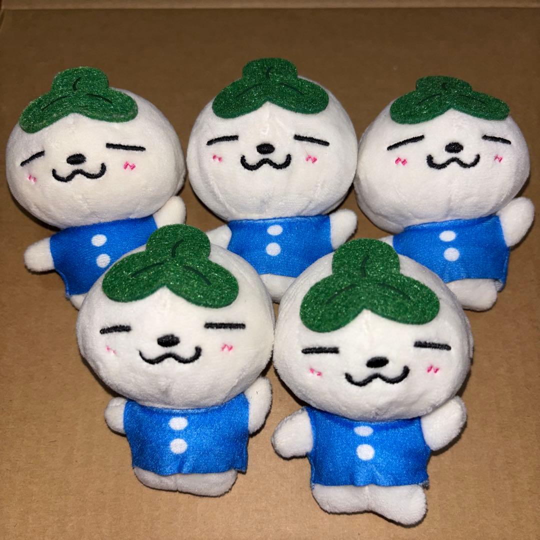 毛绒玩具吉祥物5个套装