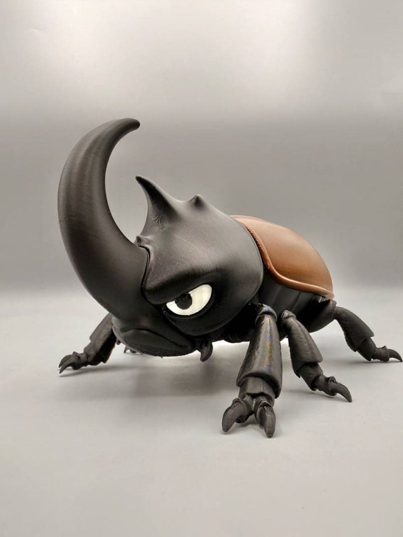 Deformed Beetle Figure, Length Approximately 15 cm