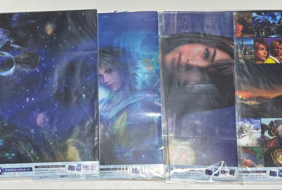 最终幻想X 透明角色立绘全套