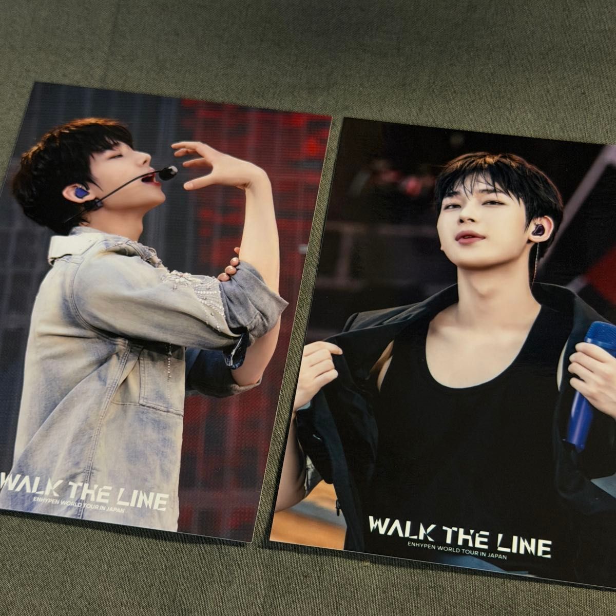 ENHYPEN ☆ WALK THE LINE ' IN JAPAN - SUMMER EDITION 赠品明信片2种 苏努